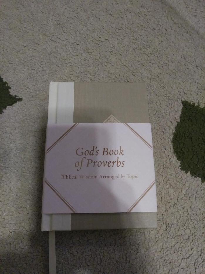 Proverbs with cover